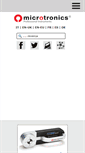 Mobile Screenshot of microtronics.it